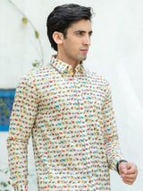 sanganeri printed shirt