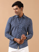 sanganeri printed shirt