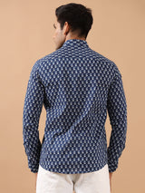 sanganeri printed shirt