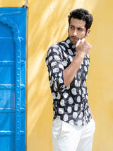 sanganeri printed shirt