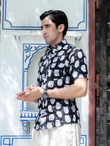 abstract printed shirts