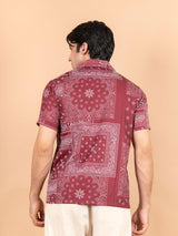 abstract printed shirts