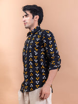 cotton printed shirt