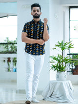 printed cotton shirts for men