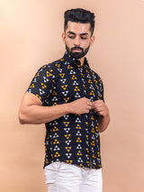 sanganeri printed shirt