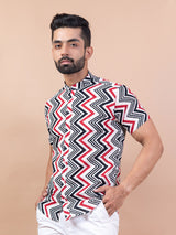 cotton printed shirts for men