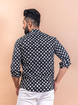 cotton printed shirts for men