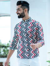 printed casual shirts