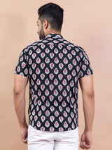 black printed shirts online