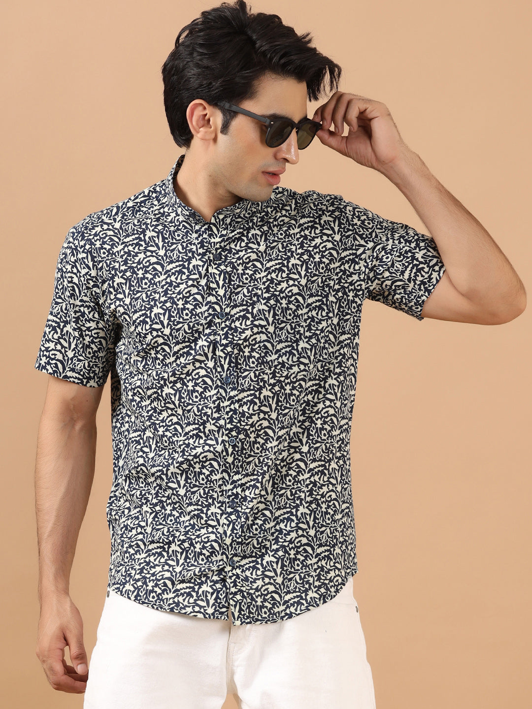 best cotton half sleeve shirts online