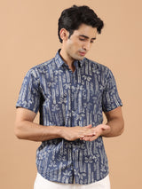 sanganeri printed shirt