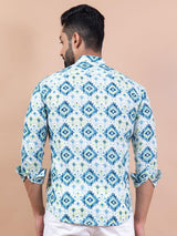 printed shirts for men full sleeve