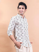 sanganeri printed shirt