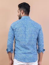 cotton printed shirts for men