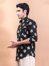 printed cotton shirts for men