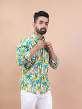 cotton printed shirt