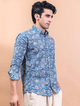 sanganeri printed shirt