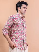 sanganeri printed shirt