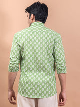 cotton printed shirt