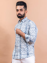 sanganeri printed shirt