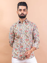 sanganeri printed shirt