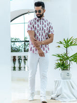 sanganeri printed shirt