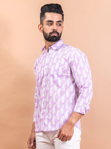 sanganeri printed shirt