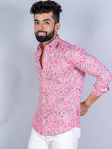 sanganeri printed shirt