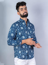 sanganeri printed shirt