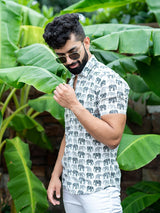 sanganeri printed shirt