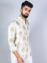 sanganeri printed shirt