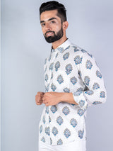 sanganeri printed shirt