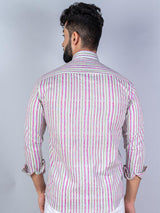 Striped Printed Shirt For Men