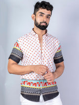 floral printed shirt for men