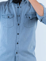 Blue Denim Shirt