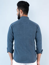 Dark Grey Denim Shirt