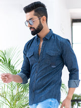 Blue Denim Shirt