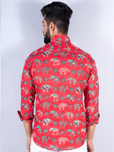 cotton printed shirt