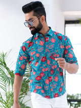 flower printed shirts online