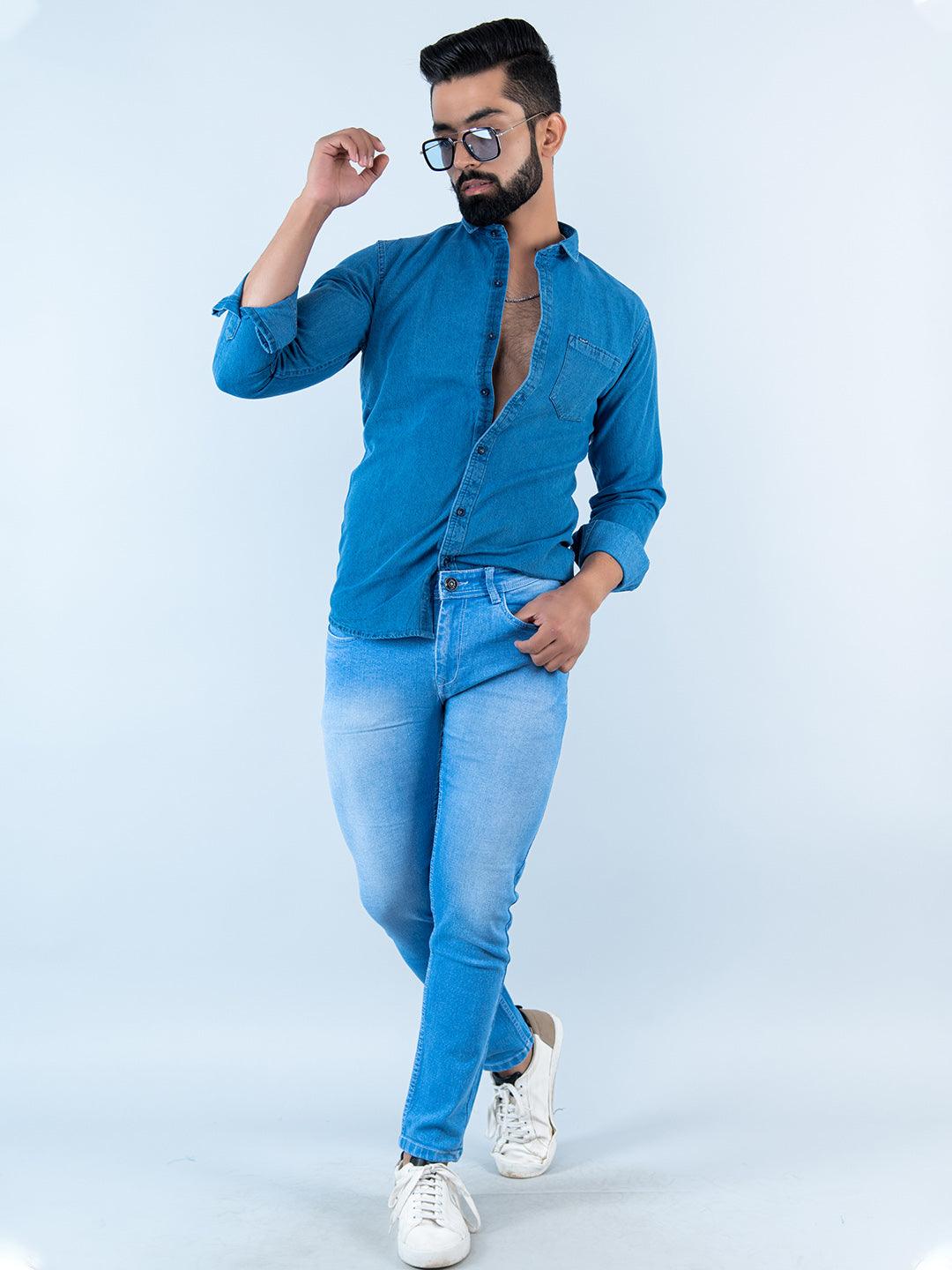 Men's Light Indigo Skinny Taper Jeans – Levis India Store