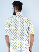 sanganeri printed shirt