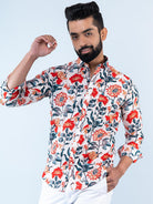 Printed floral shirts for men