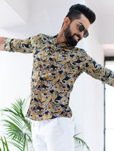 sanganeri printed shirt