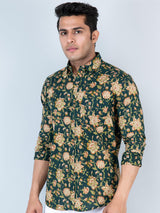 sanganeri printed shirt