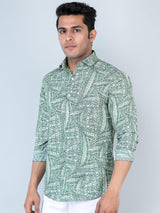 abstract printed shirts