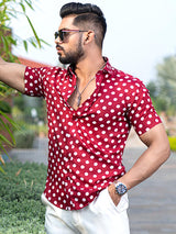 sanganeri printed shirt