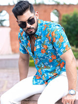 sanganeri printed shirt