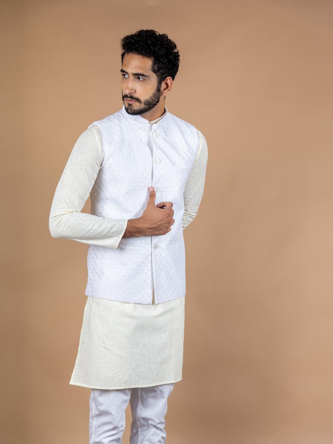 Men's Sensational Brown Color Silk Nehru Jacket | Nehru jackets, Jackets, Nehru  jacket for men