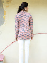 ladies printed shirt