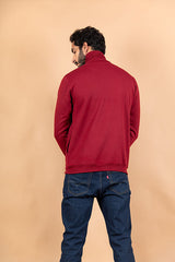 Maroon Turtle neck Sweater